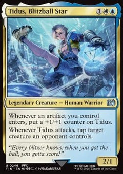 Tidus, Blitzball Star⁣ - Magic: The Gathering - FINAL FANTASY⁣ (Uncommon)⁣ [246]