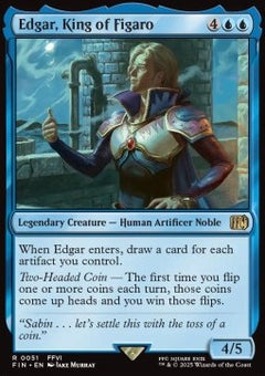 Edgar, King of Figaro⁣ - Magic: The Gathering - FINAL FANTASY⁣ (Rare)⁣ [51]