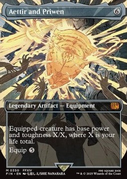 Aettir and Priwen⁣ - Magic: The Gathering - FINAL FANTASY: Extras⁣ (Mythic)⁣ [350]