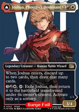 Joshua, Phoenix's Dominant // Phoenix, Warden of Fire (V.3)⁣ - Magic: The Gathering - FINAL FANTASY: Extras⁣ (Rare)⁣ [542]