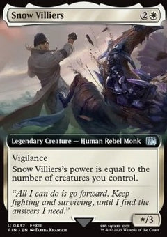 Snow Villiers⁣ - Magic: The Gathering - FINAL FANTASY: Extras⁣ (Uncommon)⁣ [432]