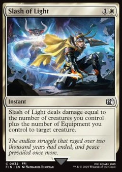 Slash of Light⁣ - Magic: The Gathering - FINAL FANTASY⁣ (Common)⁣ [32]