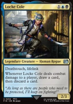 Locke Cole⁣ - Magic: The Gathering - FINAL FANTASY⁣ (Uncommon)⁣ [234]
