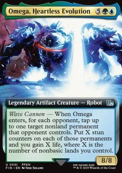 Omega, Heartless Evolution (V.2)⁣ - Magic: The Gathering - FINAL FANTASY: Extras⁣ (Uncommon)⁣ [501]