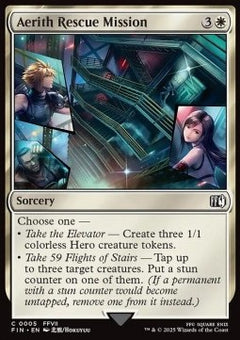 Aerith Rescue Mission⁣ - Magic: The Gathering - FINAL FANTASY⁣ (Common)⁣ [5]