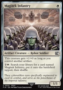Magitek Infantry⁣ - Magic: The Gathering - FINAL FANTASY⁣ (Common)⁣ [25]