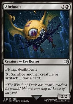 Ahriman⁣ - Magic: The Gathering - FINAL FANTASY⁣ (Common)⁣ [87]