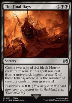 The Final Days⁣ - Magic: The Gathering - FINAL FANTASY⁣ (Uncommon)⁣ [101]
