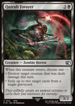 Qutrub Forayer⁣ - Magic: The Gathering - FINAL FANTASY⁣ (Common)⁣ [112]