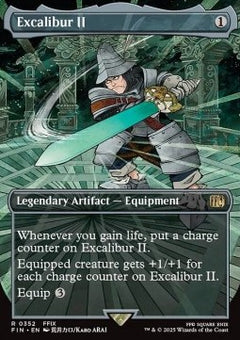 Excalibur II⁣ - Magic: The Gathering - FINAL FANTASY: Extras⁣ (Rare)⁣ [352]