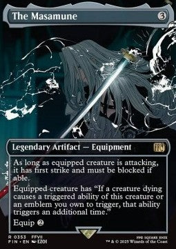 The Masamune⁣ - Magic: The Gathering - FINAL FANTASY: Extras⁣ (Rare)⁣ [353]