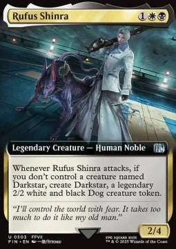 Rufus Shinra⁣ - Magic: The Gathering - FINAL FANTASY: Extras⁣ (Uncommon)⁣ [503]
