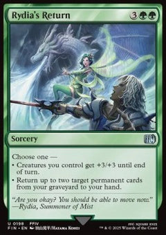 Rydia's Return⁣ - Magic: The Gathering - FINAL FANTASY⁣ (Uncommon)⁣ [198]