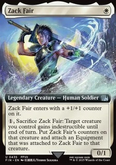 Zack Fair (V.1)⁣ - Magic: The Gathering - FINAL FANTASY: Extras⁣ (Uncommon)⁣ [435]