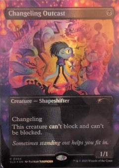 Changeling Outcast⁣ - Secret Lair Drop Series⁣ (Rare)⁣ [894]