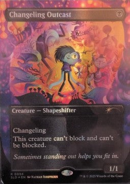 Changeling Outcast⁣ - Secret Lair Drop Series⁣ (Rare)⁣ [894]