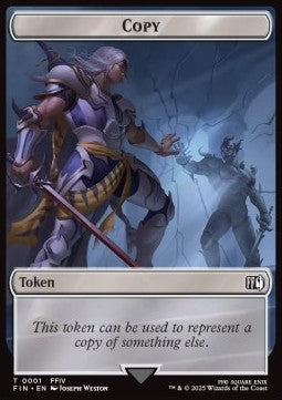 Copy Token // Treasure Token⁣ - Magic: The Gathering - FINAL FANTASY: Tokens⁣ (Token)⁣ [T 1/23]