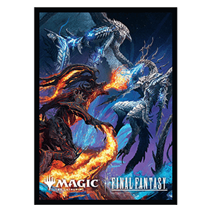 Magic: The Gathering - FINAL FANTASY: "Bahamut and Ifrit" Sleeves - Magic: The Gathering - FINAL FANTASY