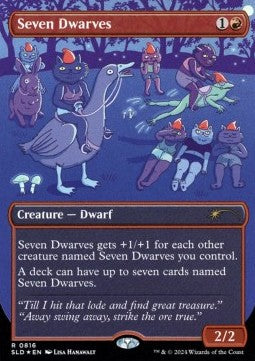 Seven Dwarves (V.4)⁣ - Secret Lair Drop Series⁣ (Rare)⁣ [816]