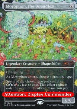 Morophon, the Boundless (V.2)⁣ - Secret Lair Commander Deck: Everyone's Invited!⁣ (Mythic)⁣ [1944]