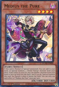 Medius the Pure (V.1 - Ultra Rare)⁣ - Duelist’s Advance⁣ (Ultra Rare)⁣ [008]