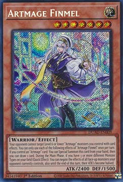 Artmage Finmel (V.1 - Secret Rare)⁣ - Duelist’s Advance⁣ (Secret Rare)⁣ [009]