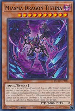 Miasma Dragon Tistina⁣ - Duelist’s Advance⁣ (Common)⁣ [020]