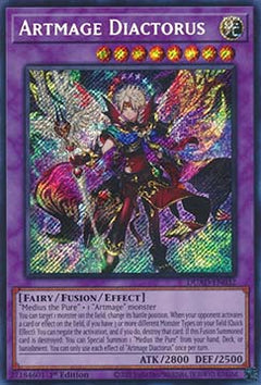 Artmage Diactorus (V.1 - Secret Rare)⁣ - Duelist’s Advance⁣ (Secret Rare)⁣ [032]