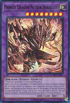 Primite Dragon Nether Berzeulius (V.1 - Ultra Rare)⁣ - Duelist’s Advance⁣ (Ultra Rare)⁣ [035]