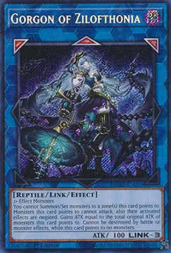Gorgon of Zilofthonia (V.1 - Secret Rare)⁣ - Duelist’s Advance⁣ (Secret Rare)⁣ [050]