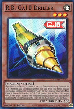 R.B. Ga10 Driller⁣ - Duelist’s Advance⁣ (Super Rare)⁣ [090]