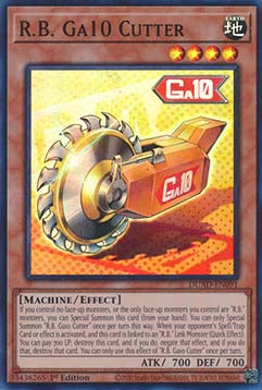 R.B. Ga10 Cutter⁣ - Duelist’s Advance⁣ (Super Rare)⁣ [091]