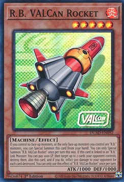R.B. VALCan Rocket⁣ - Duelist’s Advance⁣ (Super Rare)⁣ [092]