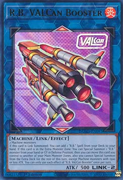 R.B. VALCan Booster (V.1 - Ultra Rare)⁣ - Duelist’s Advance⁣ (Ultra Rare)⁣ [093]