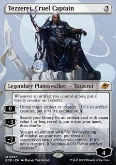 Tezzeret, Cruel Captain⁣ - Edge of Eternities: Extras⁣ (Mythic)⁣ [287]