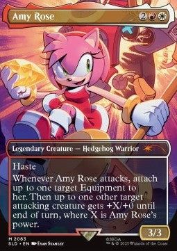 Amy Rose⁣ - Secret Lair Drop Series: The Sonic Superdrop⁣ (Mythic)⁣ [2083]