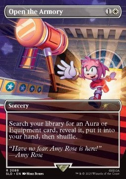 Open the Armory (V.1) - Secret Lair Drop Series: The Sonic Superdrop (Rare) [2089]