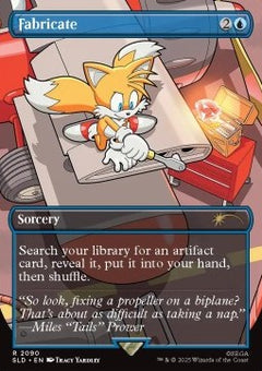 Fabricate (V.1) - Secret Lair Drop Series: The Sonic Superdrop (Rare) [2090]
