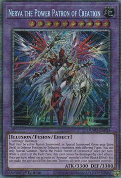 Nerva the Power Patron of Creation (V.2 - Starlight Rare)⁣ - Duelist’s Advance⁣ (Starlight Rare)⁣ [033]