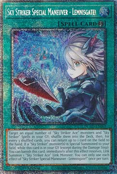 Sky Striker Special Maneuver - Lemnisgate! (V.2 - Starlight Rare)⁣ - Duelist’s Advance⁣ (Starlight Rare)⁣ [069]