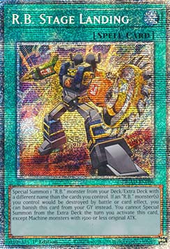 R.B. Stage Landing (V.2 - Starlight Rare)⁣ - Duelist’s Advance⁣ (Starlight Rare)⁣ [096]