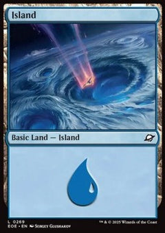Island (V.2)⁣ - Edge of Eternities⁣ (Land)⁣ [269]