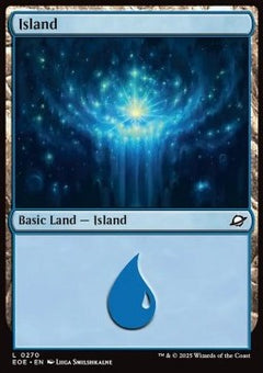 Island (V.3)⁣ - Edge of Eternities⁣ (Land)⁣ [270]