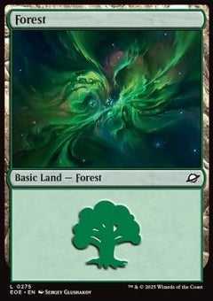 Forest (V.2)⁣ - Edge of Eternities⁣ (Land)⁣ [275]