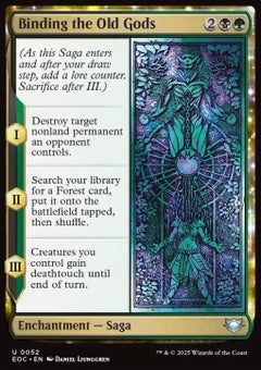 Binding the Old Gods⁣ - Commander: Edge of Eternities⁣ (Uncommon)⁣ [52]