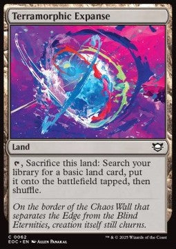 Terramorphic Expanse⁣ - Commander: Edge of Eternities⁣ (Common)⁣ [62]