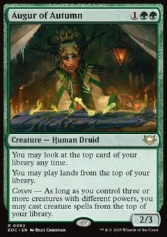 Augur of Autumn⁣ - Commander: Edge of Eternities⁣ (Rare)⁣ [92]