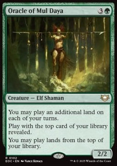 Oracle of Mul Daya⁣ - Commander: Edge of Eternities⁣ (Rare)⁣ [102]