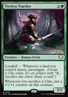 Tireless Tracker⁣ - Commander: Edge of Eternities⁣ (Rare)⁣ [110]