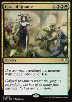 Gaze of Granite⁣ - Commander: Edge of Eternities⁣ (Rare)⁣ [116]